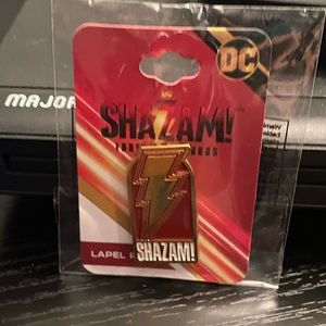 DC Shazam enamel pin